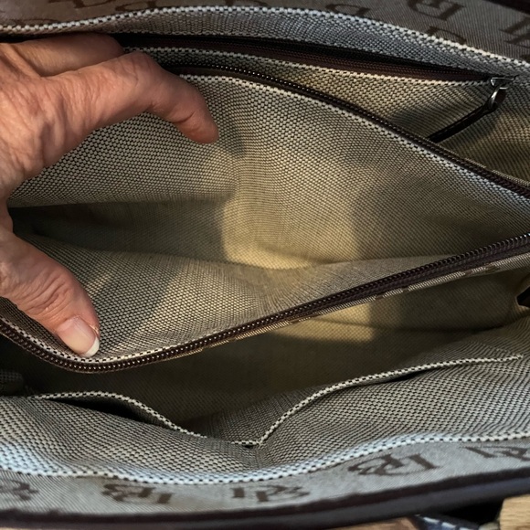 Dooney & Bourke Signature Canvas Satchel, Excellent - Picture 11 of 16